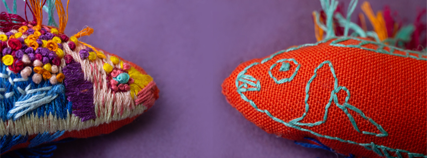 Mit Nadeln und Fäden&nbsp;malen